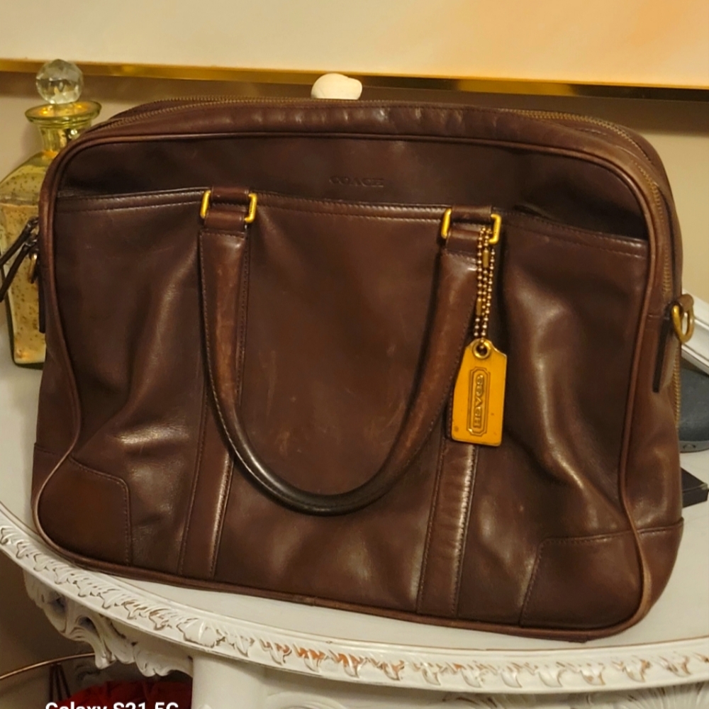 Coach Vintage Leather Briefcase